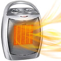 Portable Electric Ceramic Space Heater with Thermostat M692