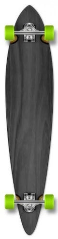 Stained Black Pintail Longboard Complete K46349