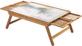 Wooden Puzzle Table with Drawer K286321