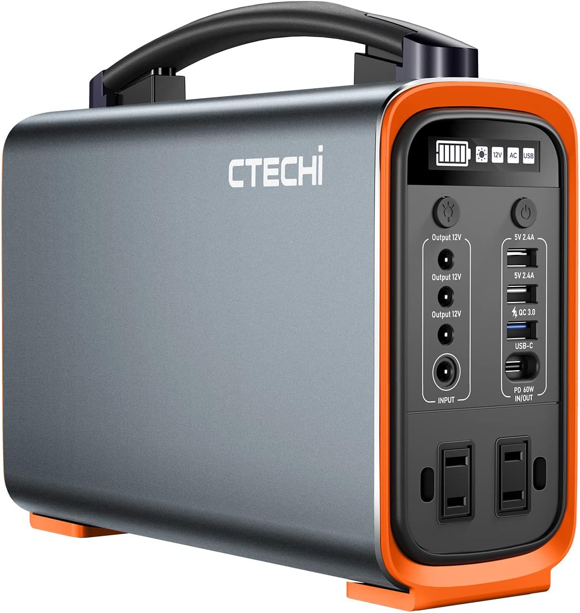 Portable Power Station 1200W 1210Wh LiFePO4 Solar Generator A394