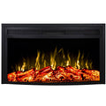 Curved Ventless Electric Fireplace Insert O13426