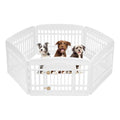 6 Panel Exercise Pet Playpen with Door D510825