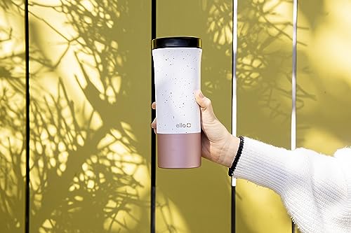 16oz Vacuum Insulated Stainless Steel Travel Mug, Black I595