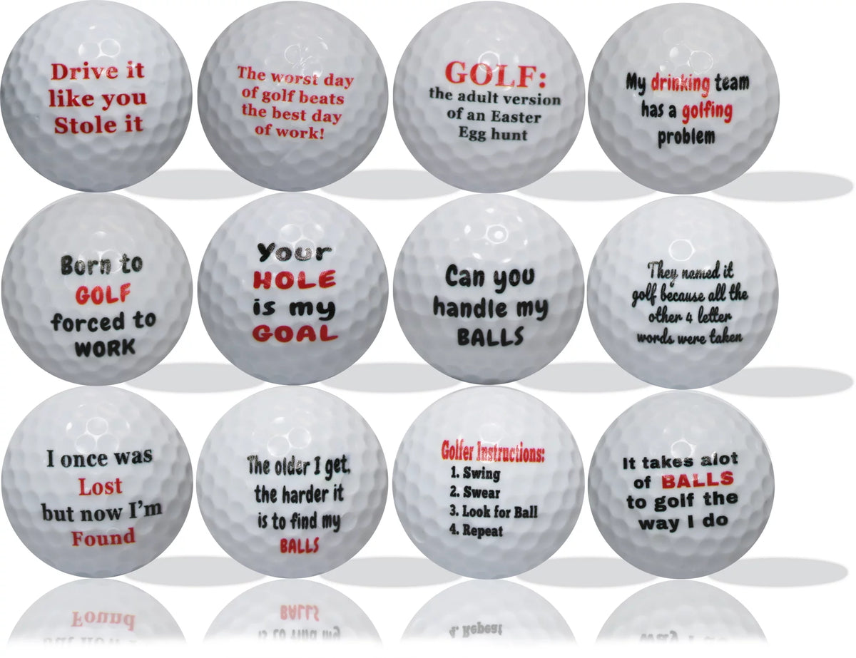 12 Pack Golf Balls L96019