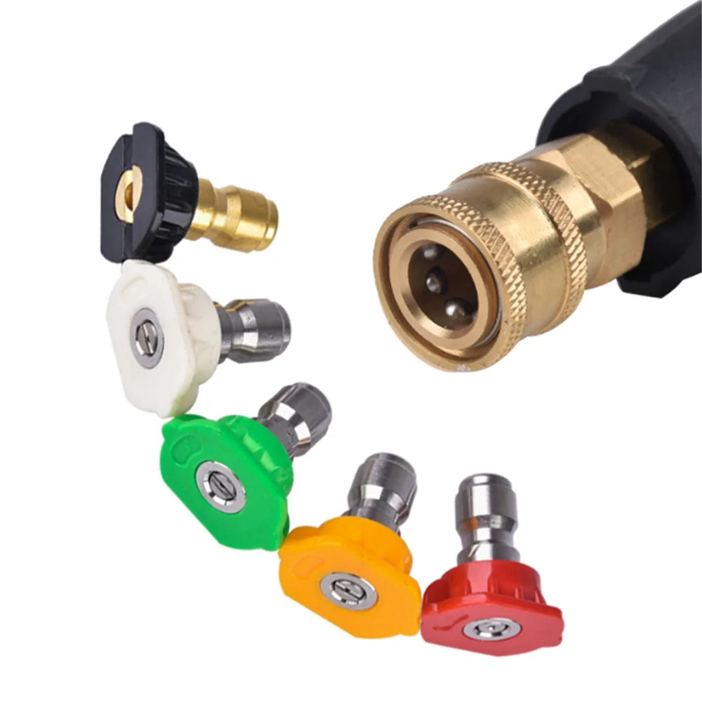 Pressure Washer Kit with 5 Spray Nozzles Y940128