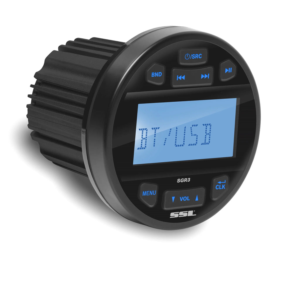 IPX6 Bluetooth Marine Stereo System with 6.5 Inch Speakers O33219