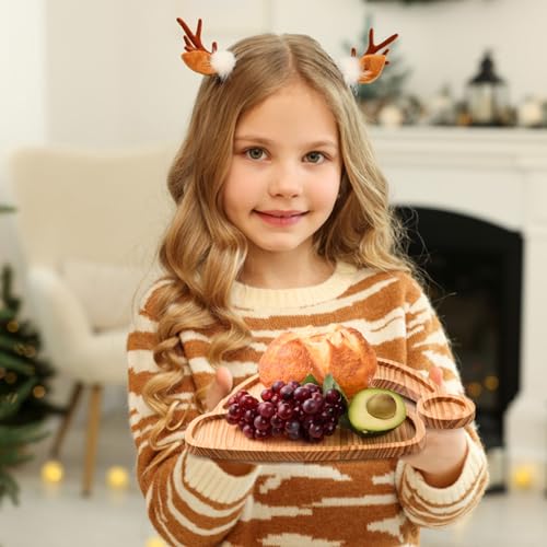 Wooden Christmas Tree Serving Tray G70488
