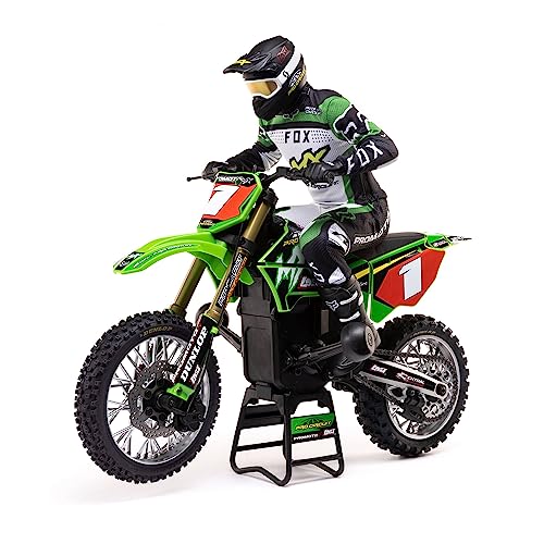 1/4 RC Motorcycle Ready-to-Run Combo with Battery and Charger Green M4164