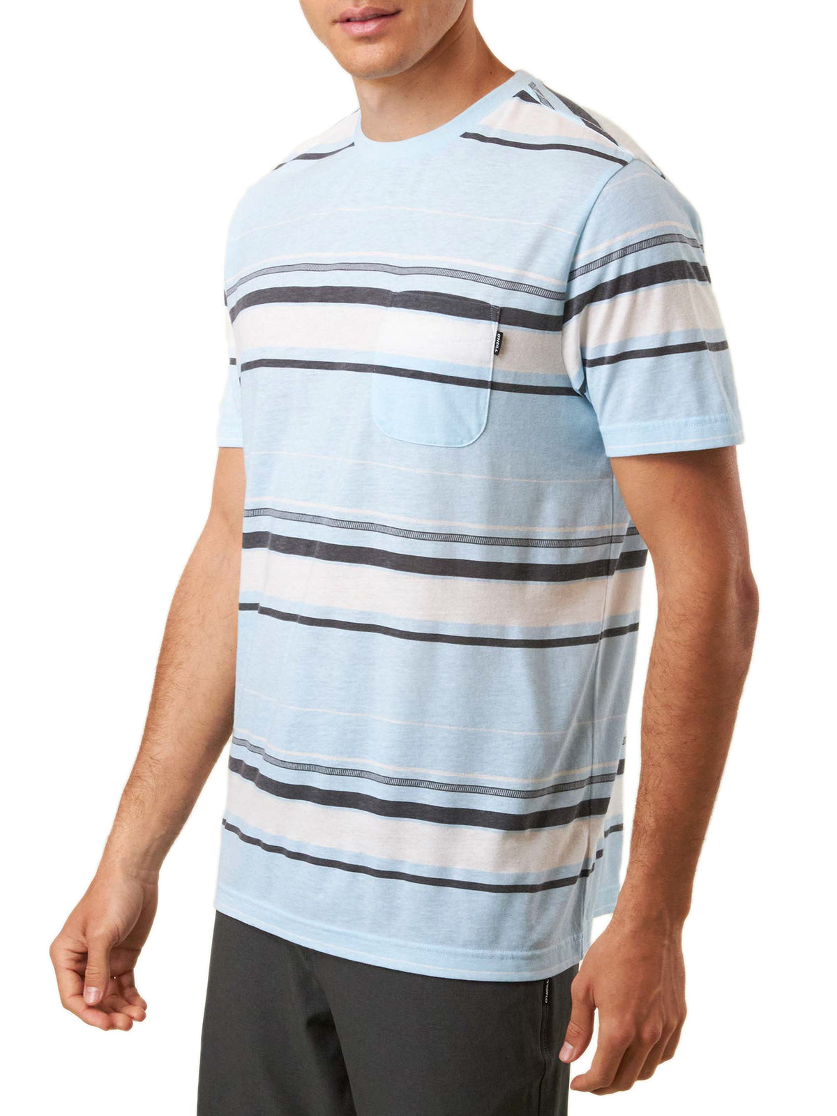 Light blue Crew Neck Sweatshirt U170