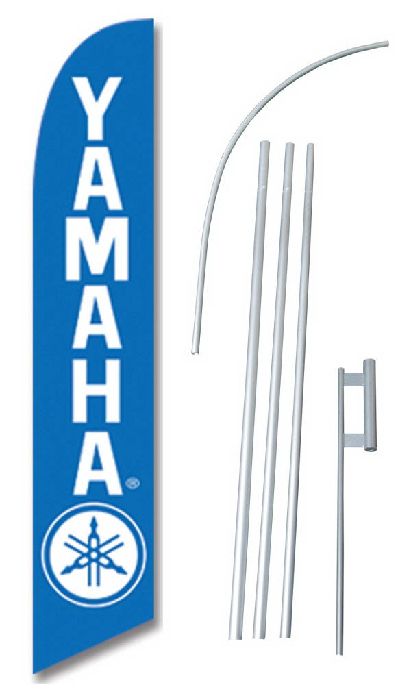 Yamaha Blue Swooper Flag Kit J99116