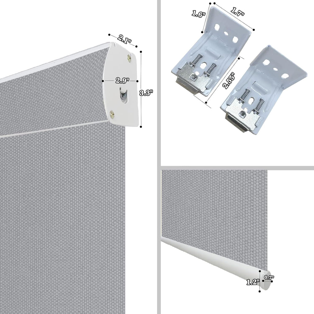 100% Blackout Thermal Insulated Window Blinds R53128