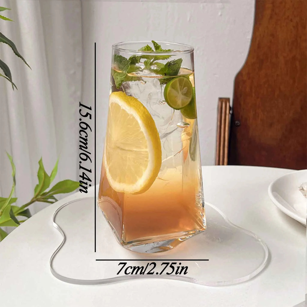 500ml Rhombic Drinking Glasses Y573684