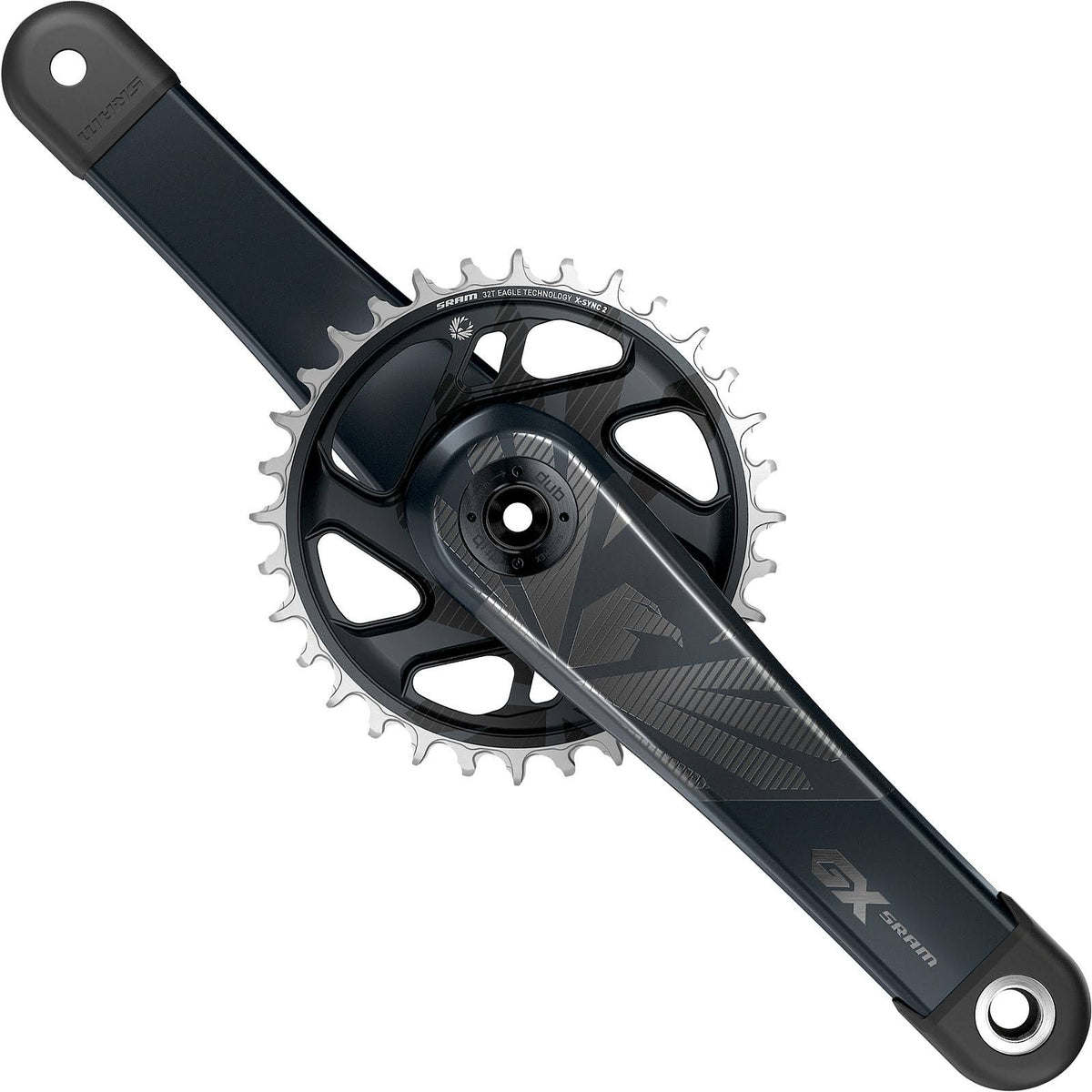 Carbon Dub Boost Crankset 175mm 32T Lunar A26423