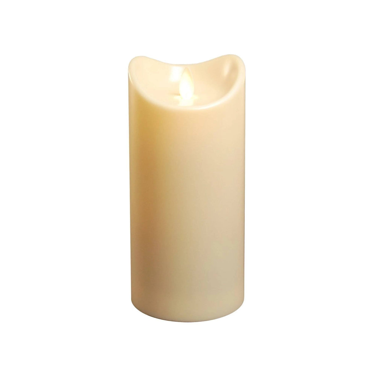Cream LED Pillar Candle W94715