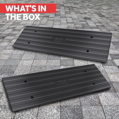 Heavy Duty Rubber Threshold Curb Ramp O50757
