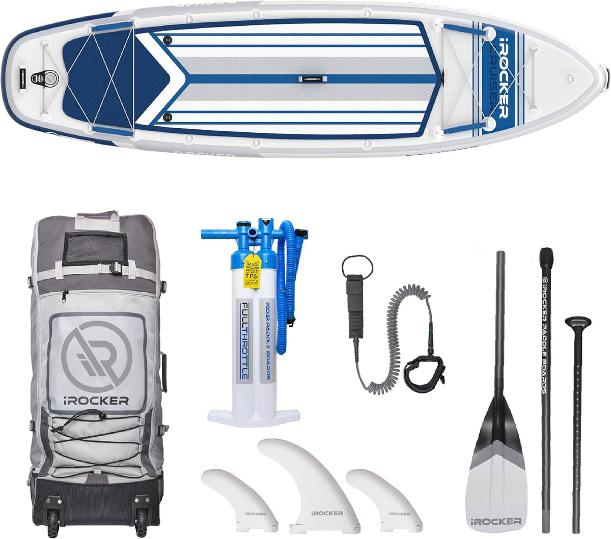 Inflatable Stand Up Paddle Board 10'6 Long 33 Wide 6 Thick F7227
