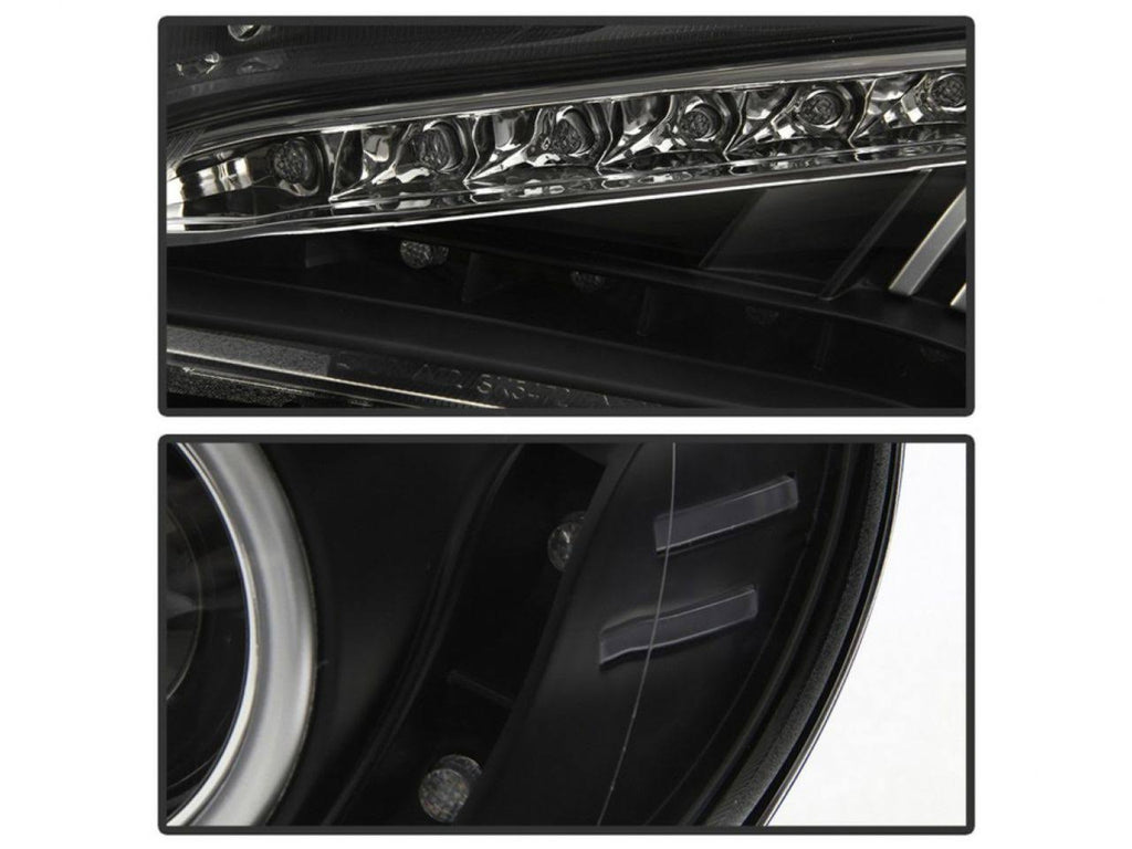 Black DRL LED Projector Headlights S290173