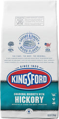 Original Charcoal Briquettes with Hickory, 16 Pounds L376