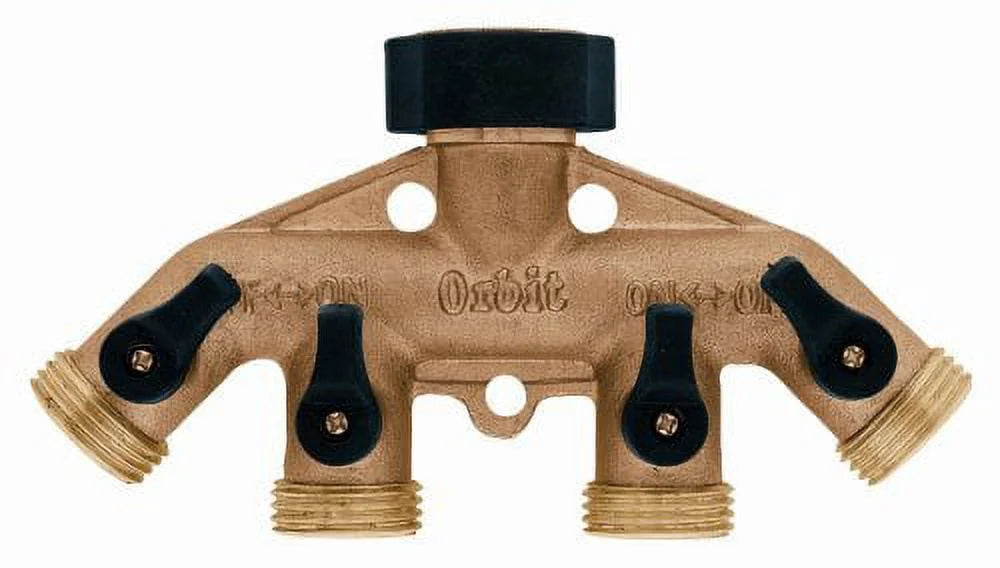 Brass Hose Faucet Manifold A1504