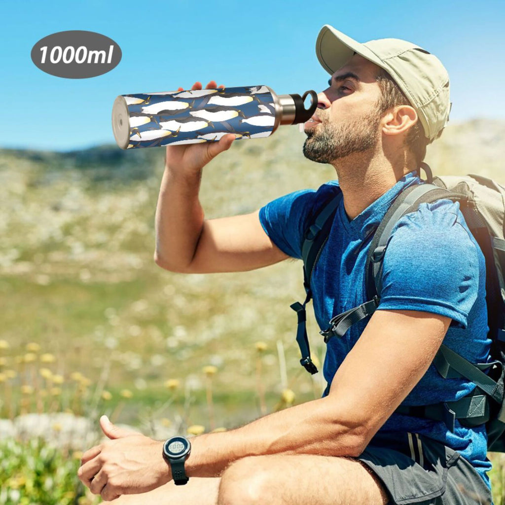 Stainless Steel Insulated Water Bottle with Straw Lid U204493