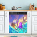 Octopus Tentacles Dishwasher Magnet Sticker 23"x26" X739318