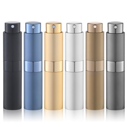 8ml Refillable Perfume Atomizer Travel Spray Bottle (6pcs) L1075
