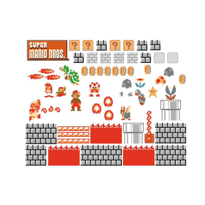 Super Mario Wall Decal X31320