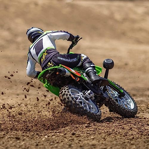 1/4 RC Motorcycle Ready-to-Run Combo with Battery and Charger Green M4164