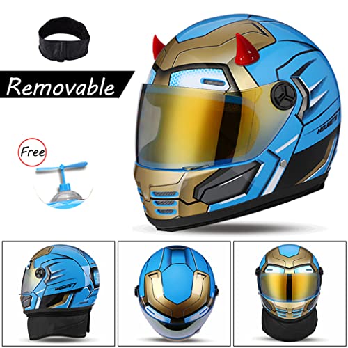 DOT Approved Youth Kids Full Face Motorcycle Helmet with Visor C5343