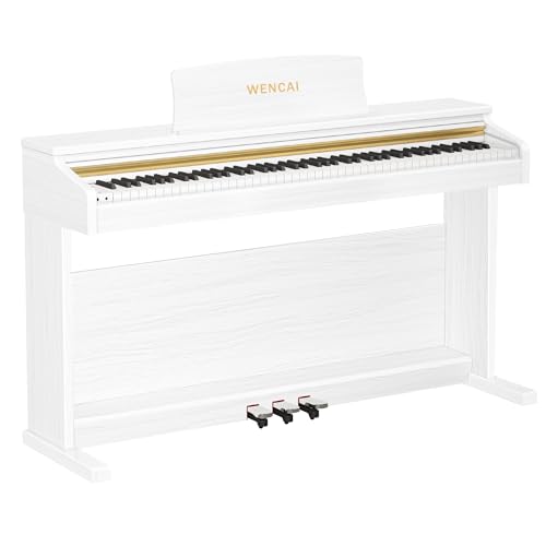 White Full Size Weighted Digital Piano B337919