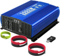 3000W Power Inverter DC12V to 110V AC with 4AC Outlets 2USB Port R3985