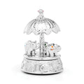 Silver Musical Carousel T9176