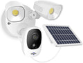 Solar Powered Floodlight Camera, 1080P Wireless Security Camera L27930