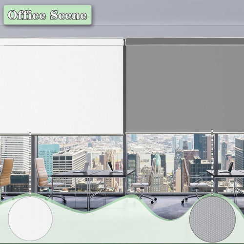 100% Blackout Thermal Insulated Window Blinds R53128