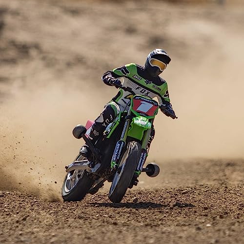 1/4 RC Motorcycle Ready-to-Run Combo with Battery and Charger Green M4164