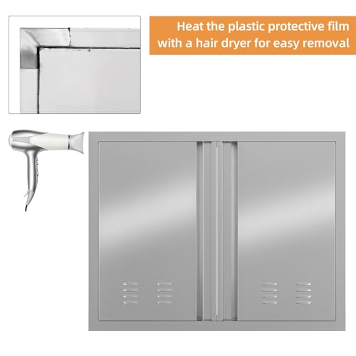 Stainless Steel Single Access Door 20" H x 14" W Y499995