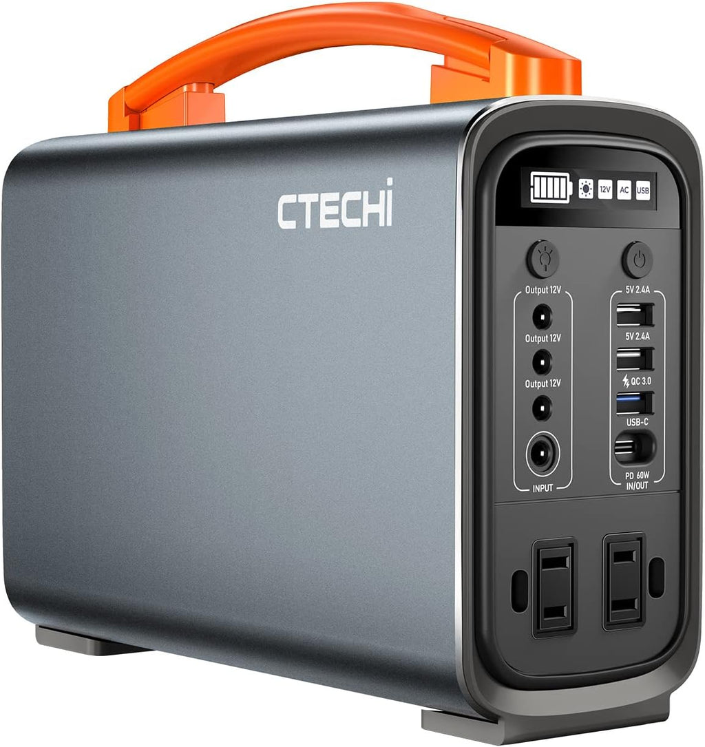 Portable Power Station 1200W 1210Wh LiFePO4 Solar Generator A394