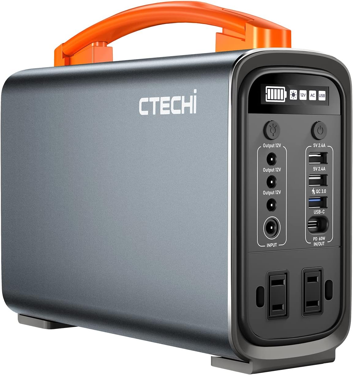 Portable Power Station 1200W 1210Wh LiFePO4 Solar Generator A394