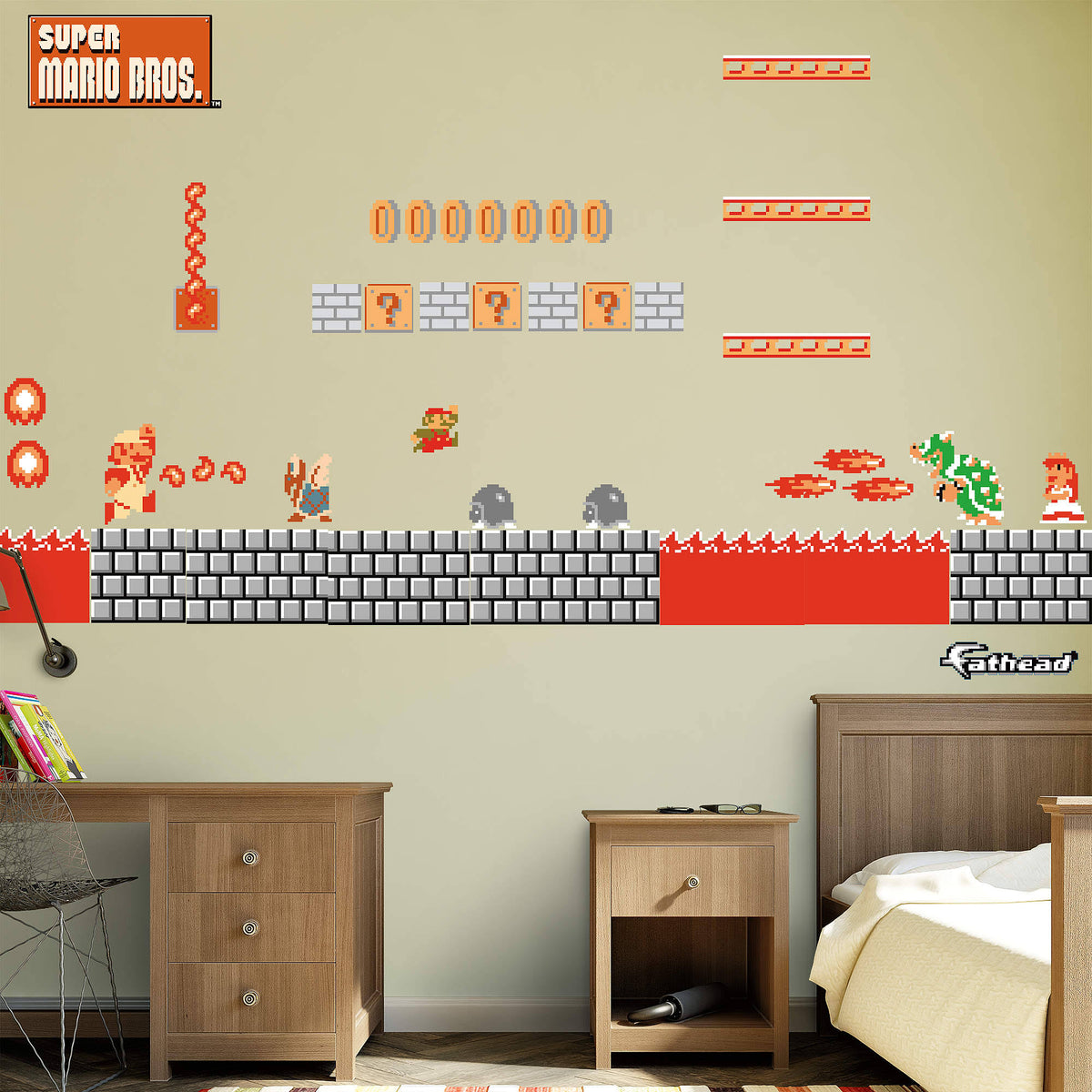 Super Mario Wall Decal X31320