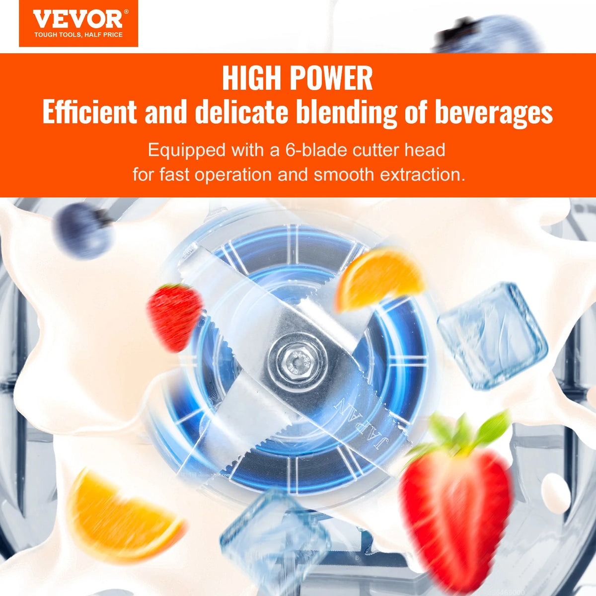 68 oz Stainless Steel Commercial Blender H24926