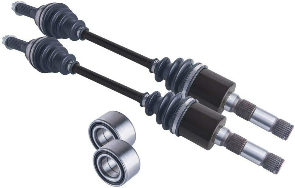 Rear CV Axles & Wheel Bearings Set Y12732