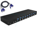 8 Port USB KVM VGA Switch with Cable B155