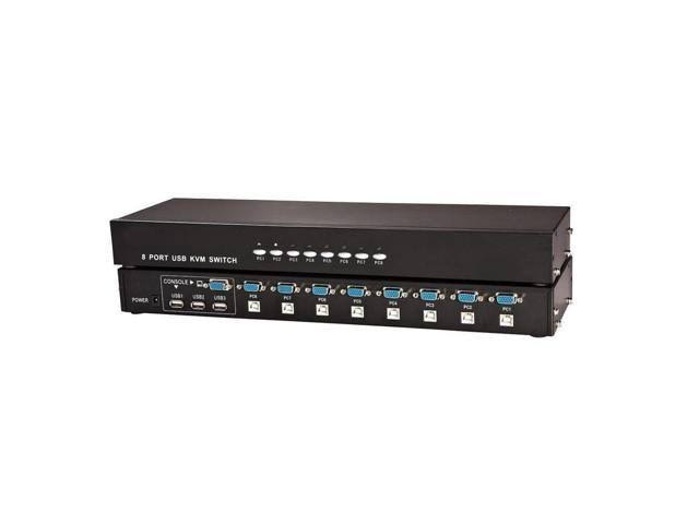 8 Port USB KVM VGA Switch with Cable B155