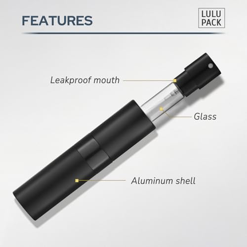 8ml Refillable Perfume Atomizer Travel Spray Bottle (6pcs) L1075