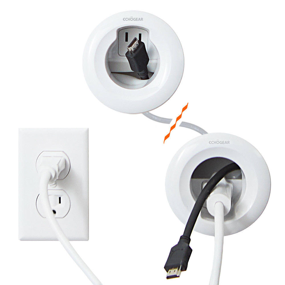 In Wall Power Kit with Low Voltage Cable Management H5172