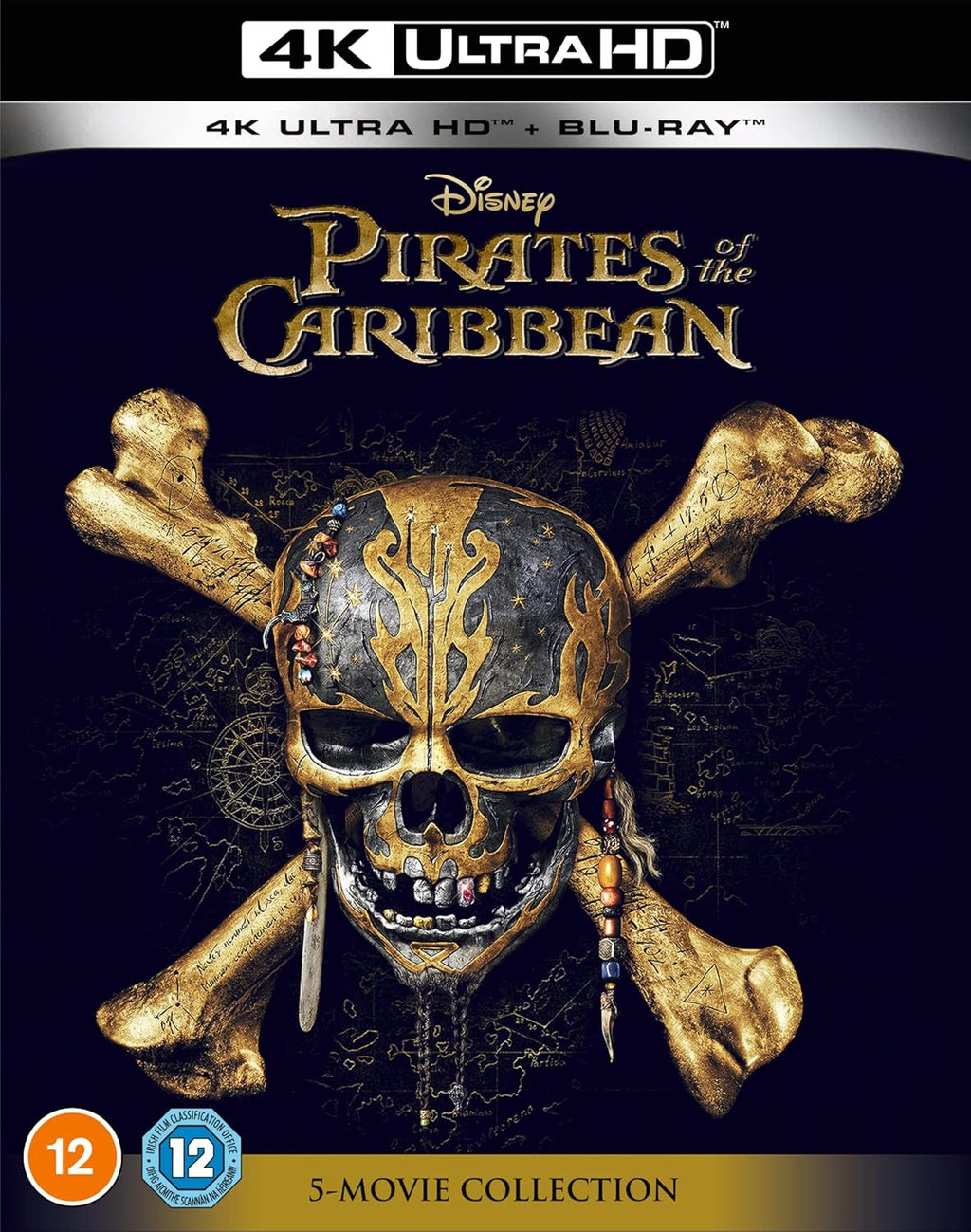 Pirates of The Caribbean 1-5 UHD Steelbook U6895