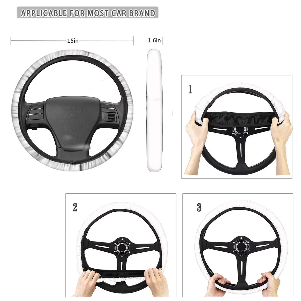 Aesthetic Flower Mushroom Car Seat Covers Full Set of 11 with Steering Wheel Cover J711708