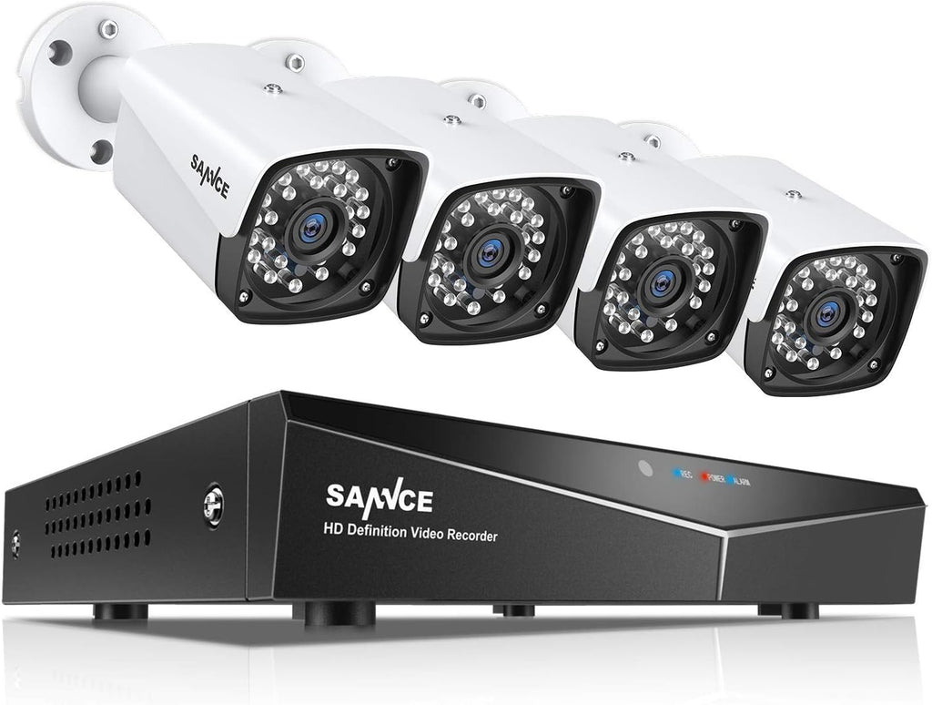 1080P 4 Pcs Security Camera System with 1TB Hard Drive B9558