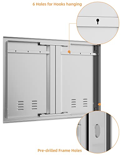 Stainless Steel Single Access Door 20" H x 14" W Y499995
