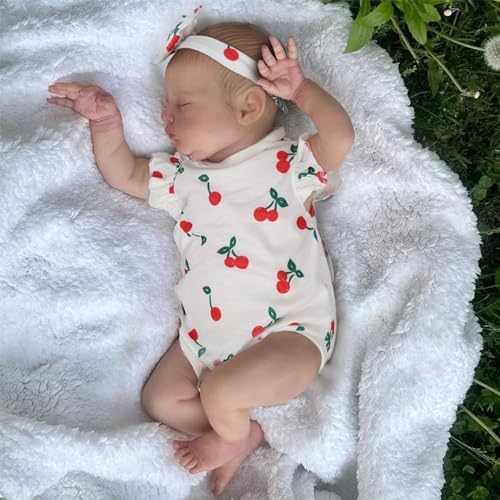 20 Inch Lifelike Newborn Baby Doll with Soft Cloth Body P6100